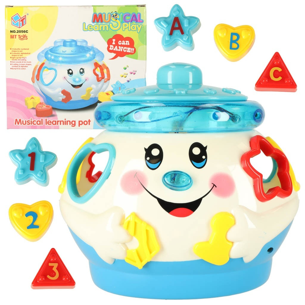 Melody Pot with Shape Block - Battery Powered & Movable