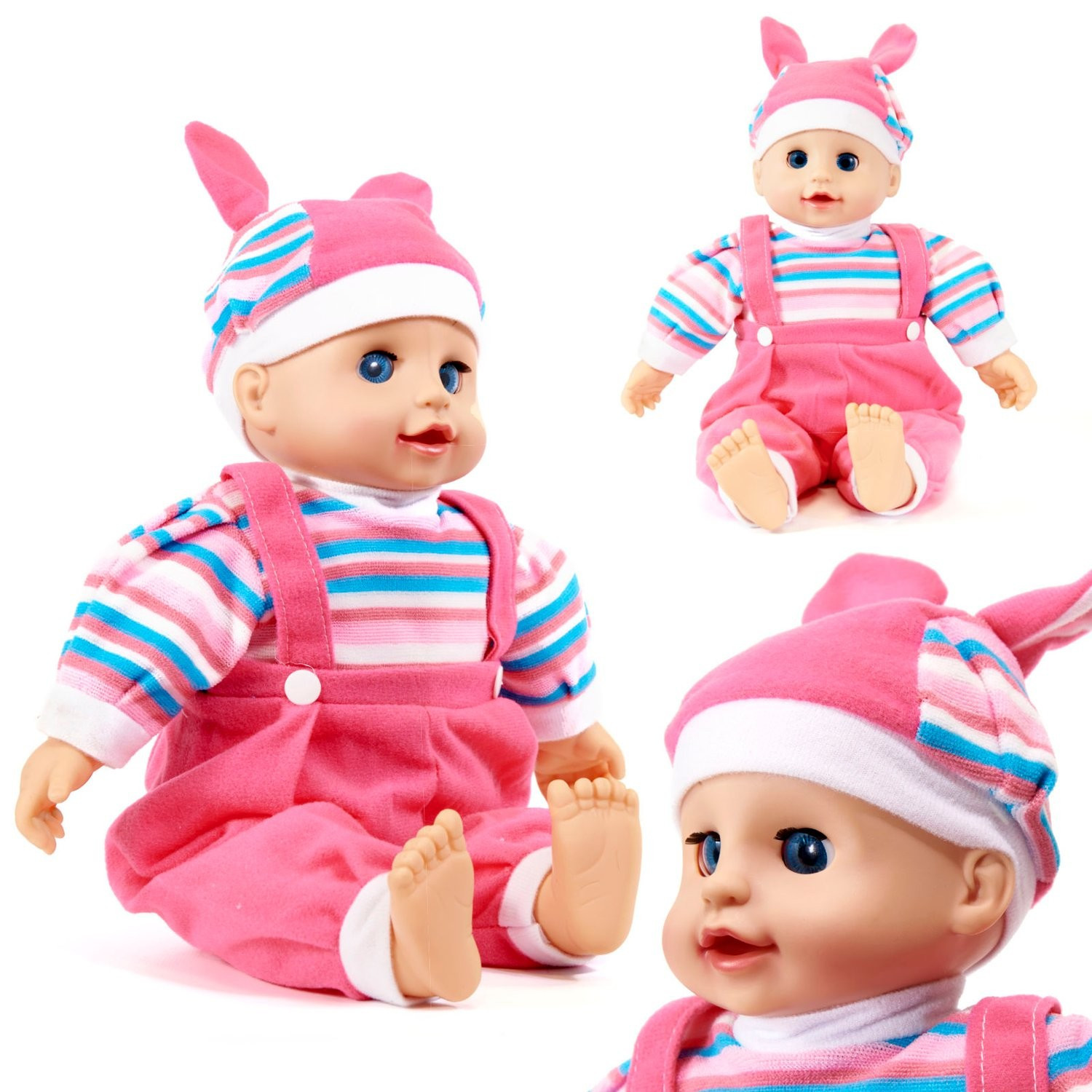 Realistic Maja doll 40 cm with sound and shutter function