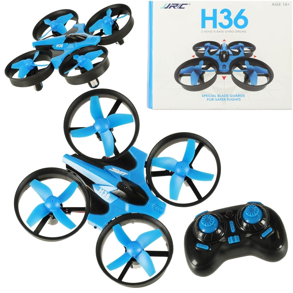 Lichte compacte drone met LED en auto-return