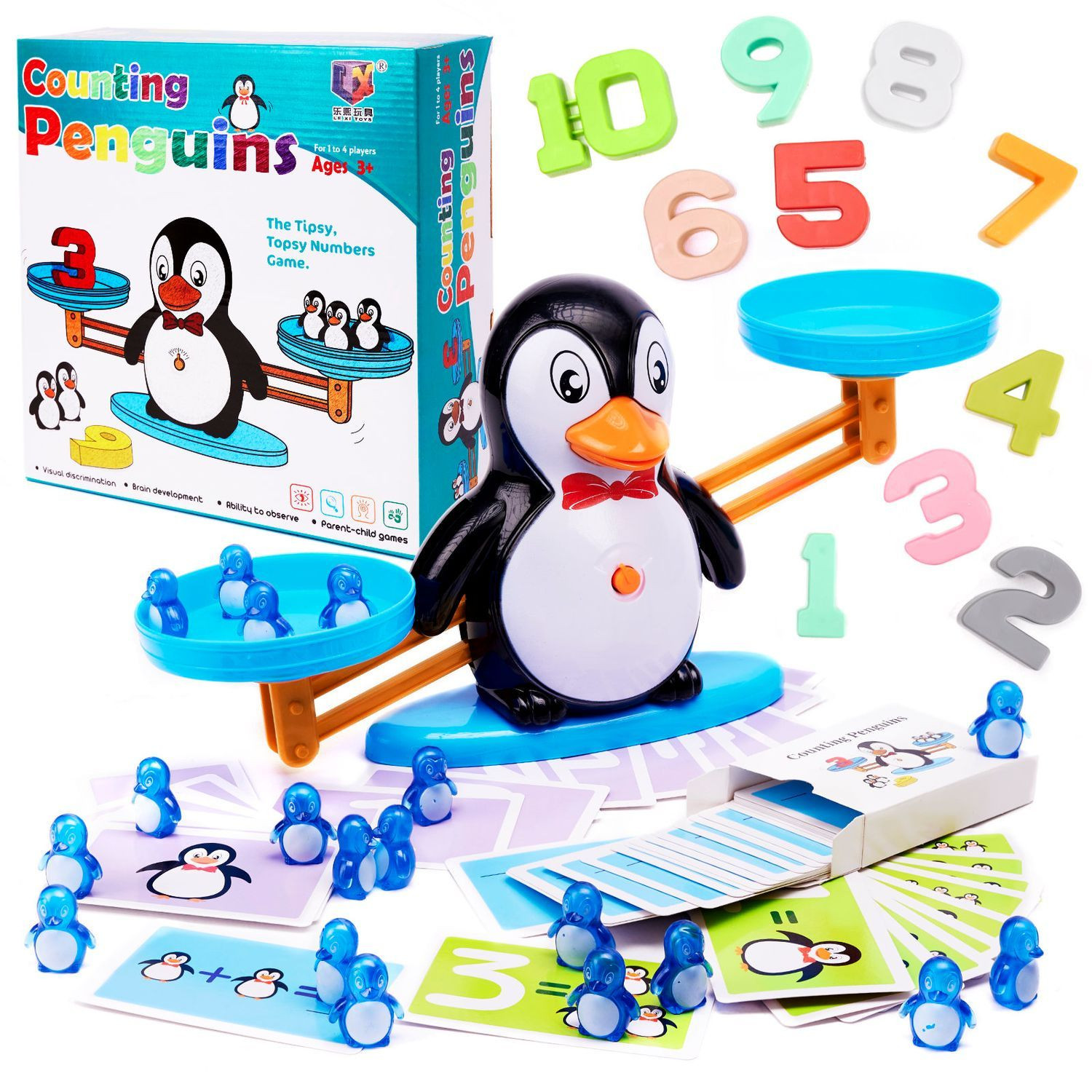 Penguin Calculator: Learn numbers and math
