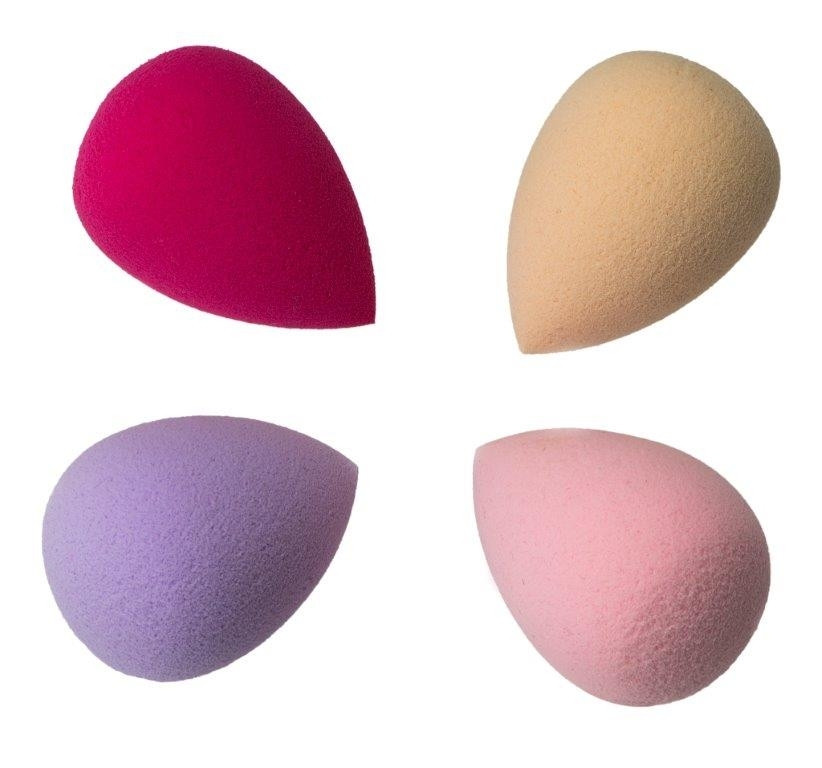 Make-up sponges 4-pack for foundation & concealer