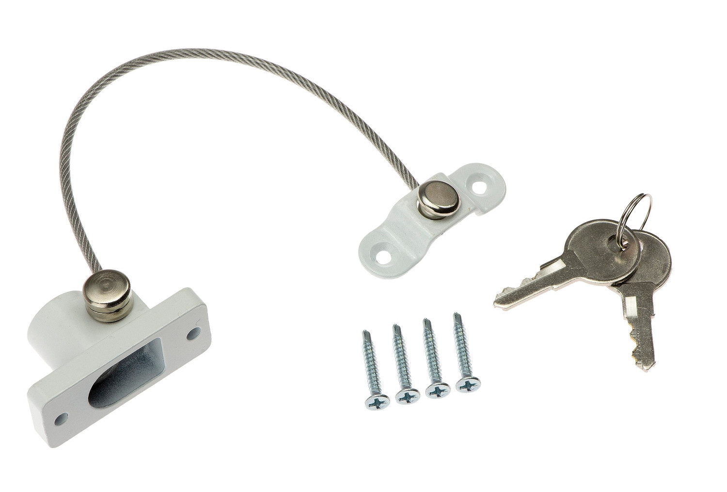 Childproof window lock with double-sided tape