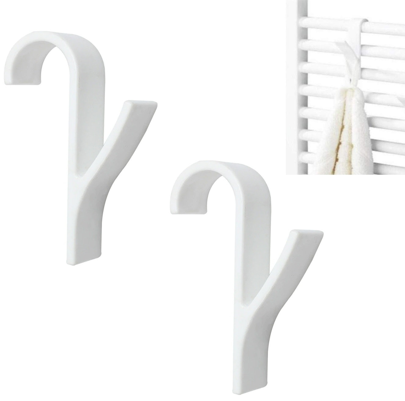 White Radiator hanger - Space saving & Quick drying