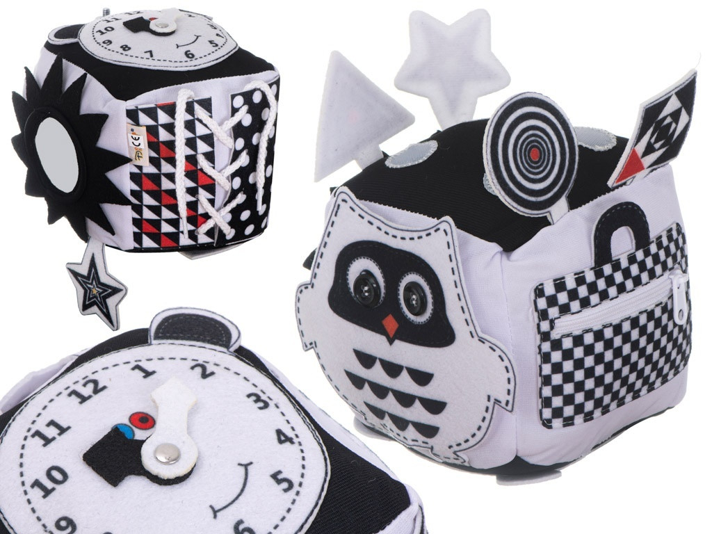 Sensory Activity Cube with Rustling Element