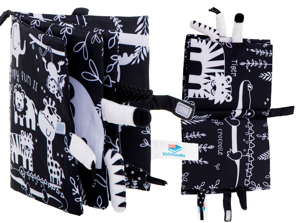 Libretto sensoriale con animali e texture