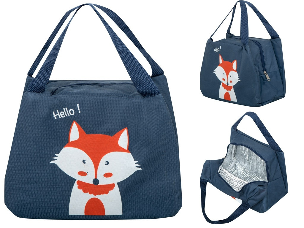 Insulating Breakfast Bag with Fox Design