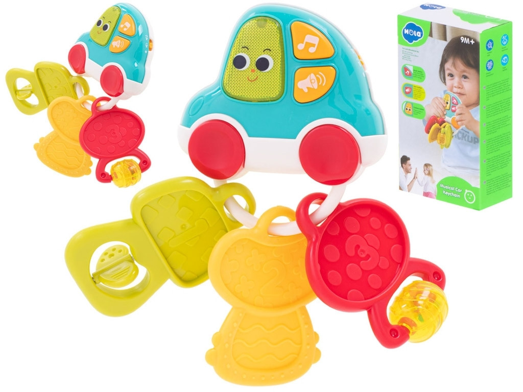 Chiavi interattive per bambini con suoni e luci