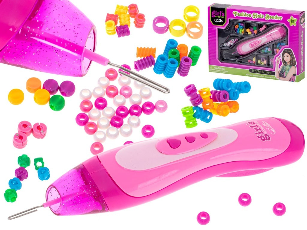 Trecciatrice automatica per capelli con perline