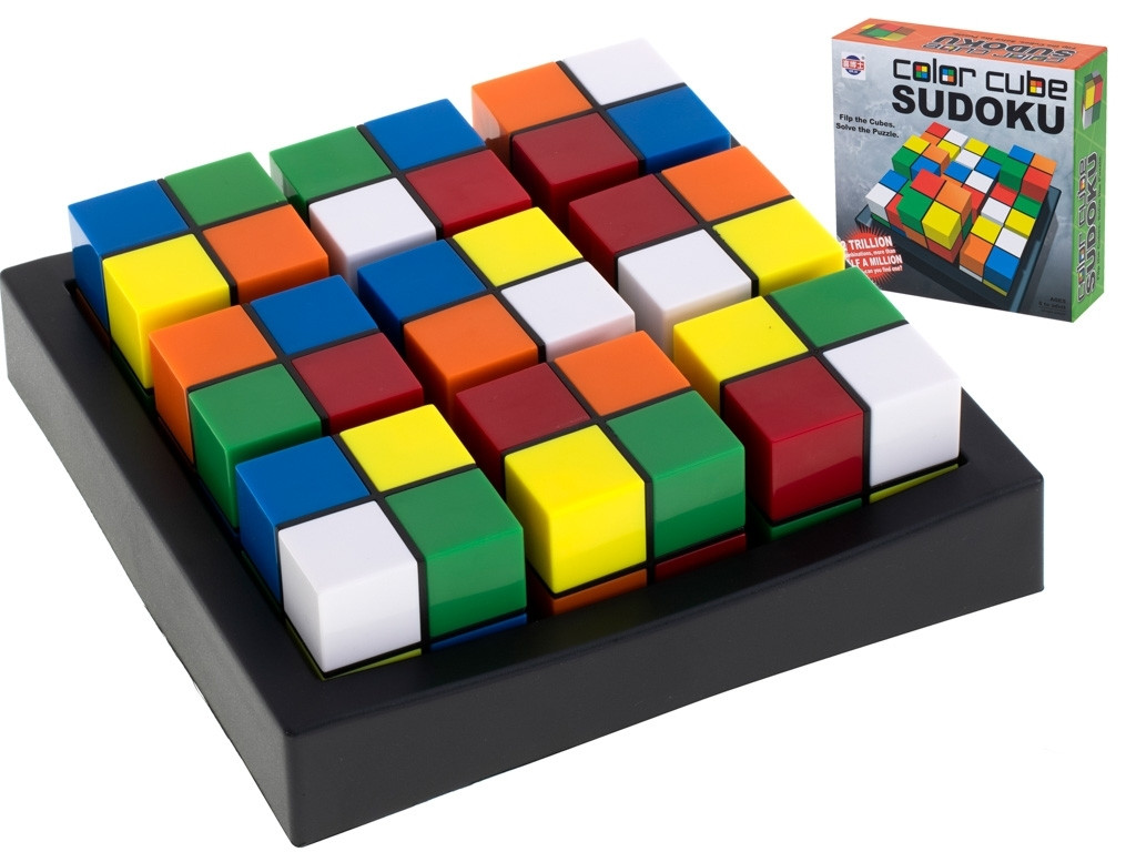 3D Sudoku Cube Puzzle - Challenging Brain Exercise