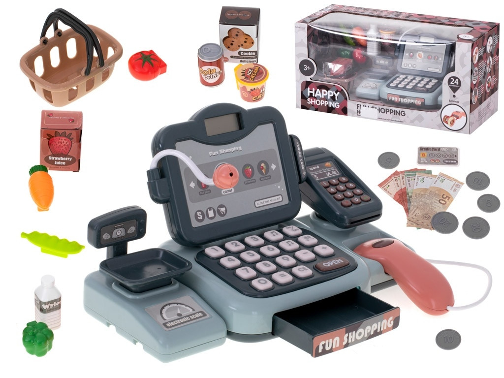 Compact card terminal for fast payment