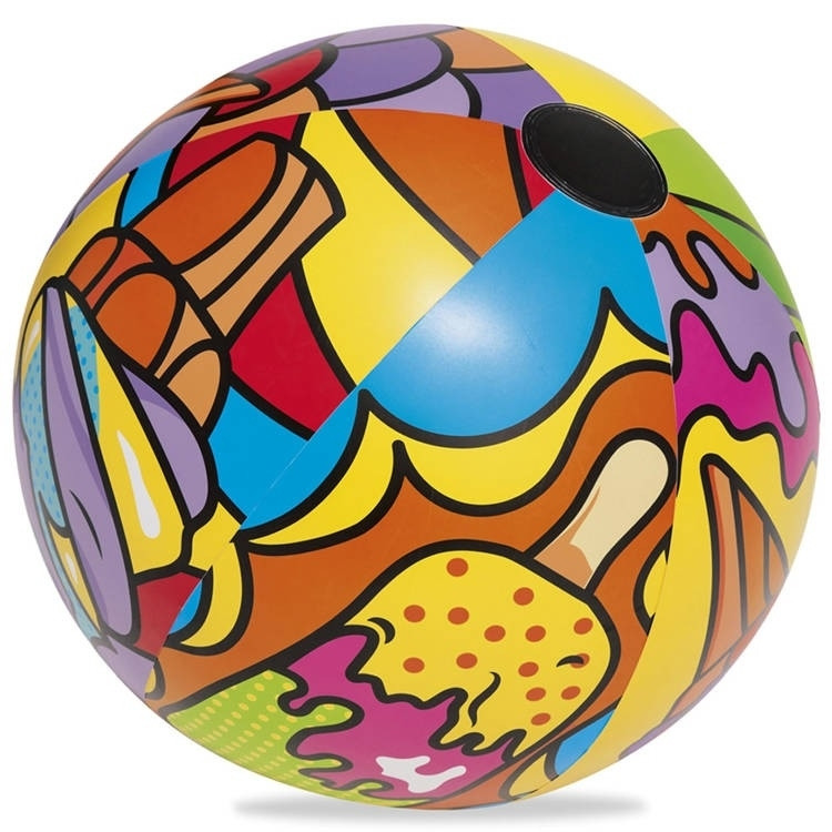 Large Summer Pattern Inflatable Beach Ball 91 cm