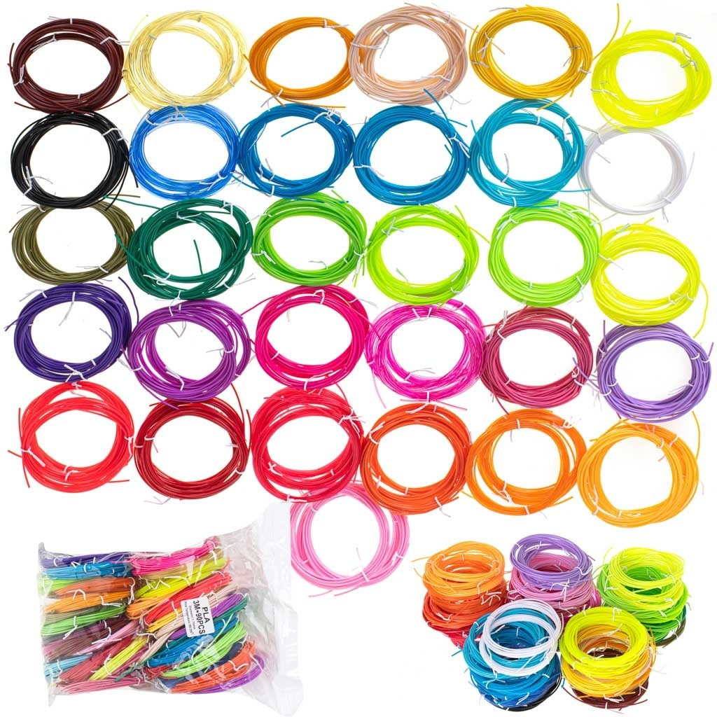 Colored PLA refills 3D pen 90-pack