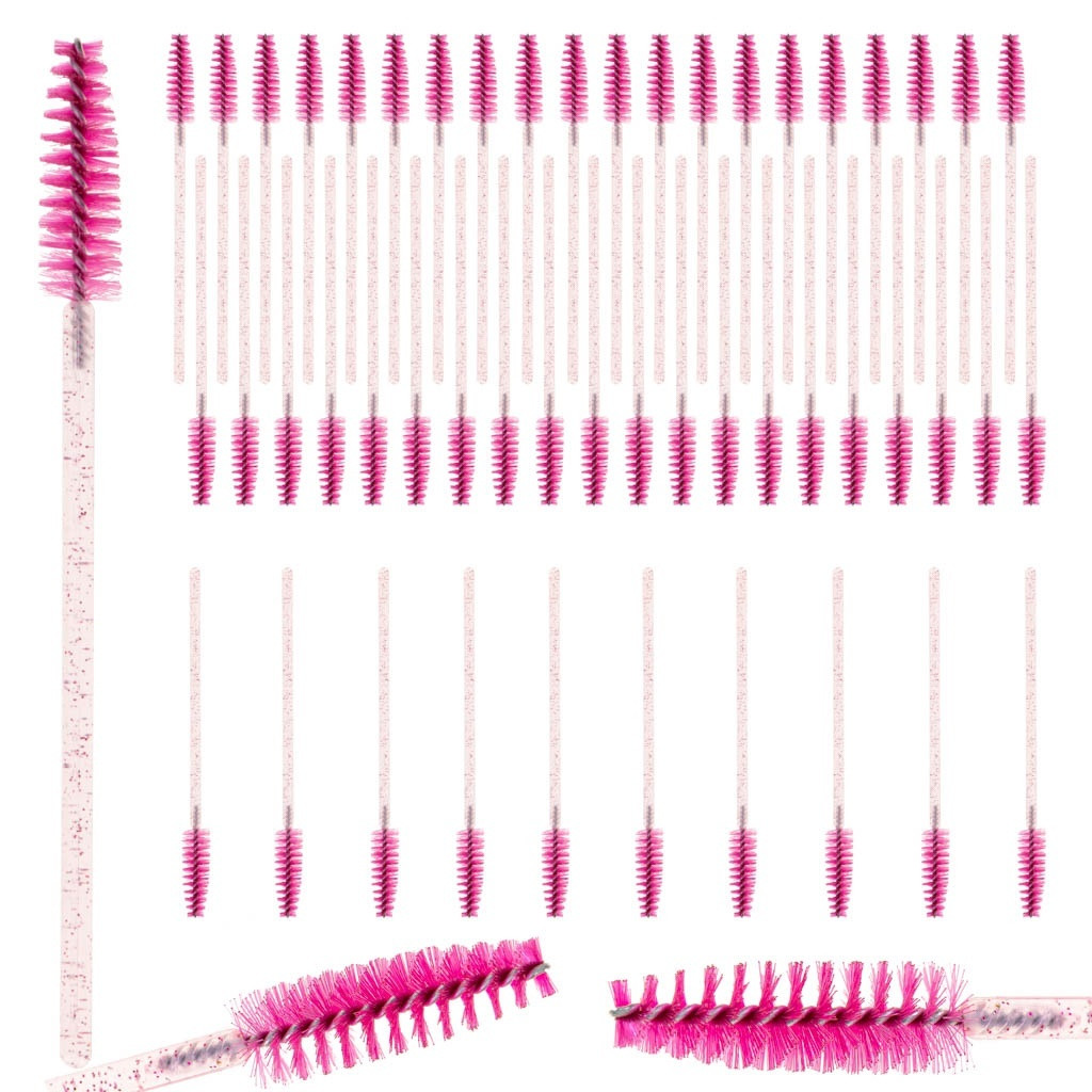 50-pack Styling Brushes for Eyelashes & Brows
