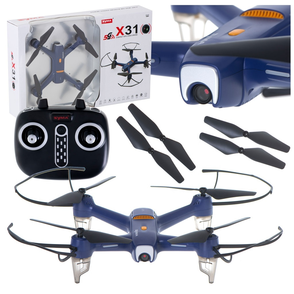 HD Drone with Headless Mode, Gesture Control & 350m Range