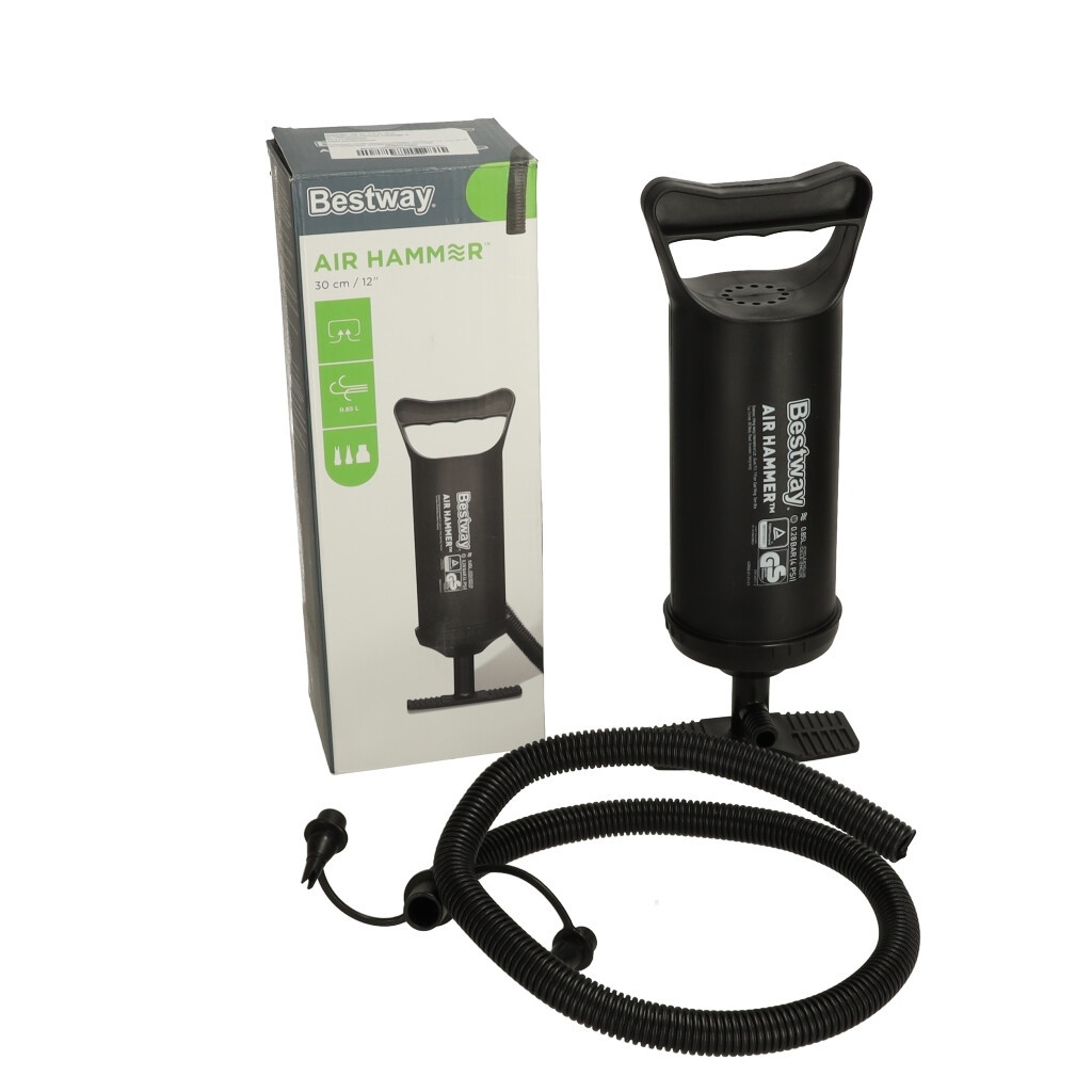 Piston hand pump 30cm for quick inflation