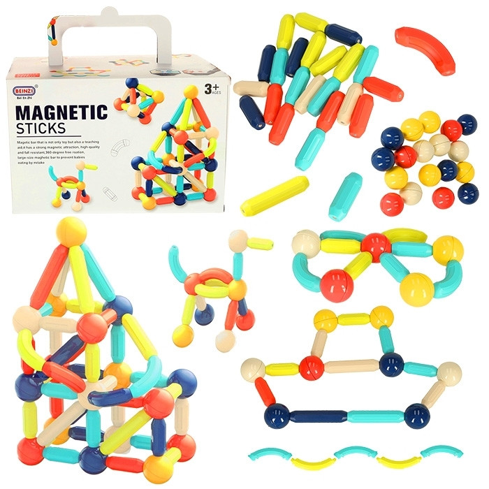 Magnetic Building Blocks for Creative Play & Learning