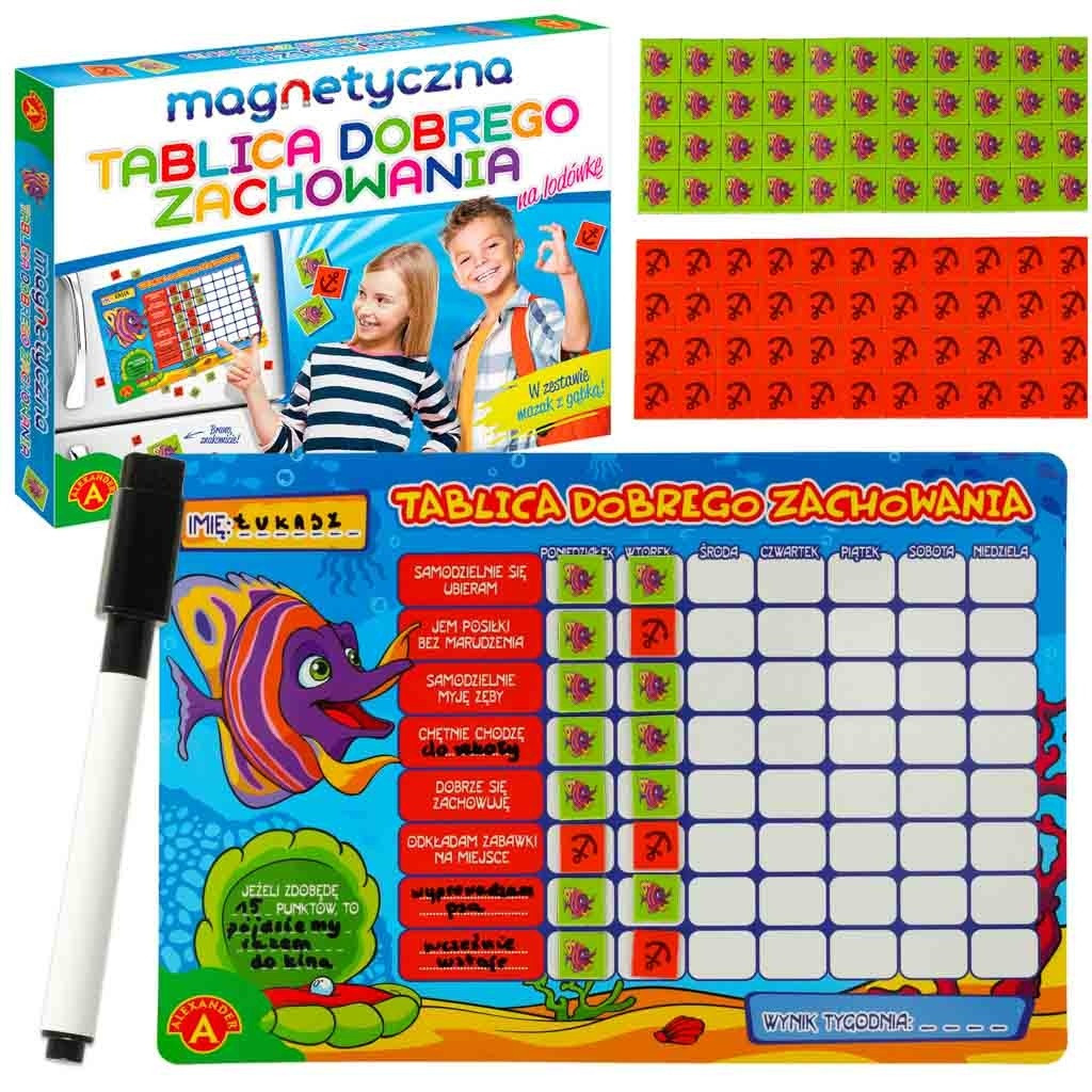 Magnetic Behavior Board for Children - Educational Tool