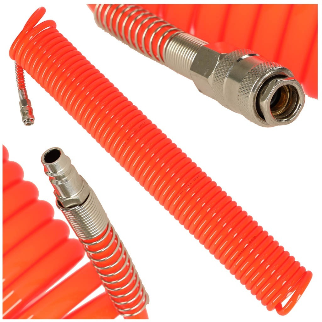 Polyurethane hose 15m - Standard threads, Compact Storage