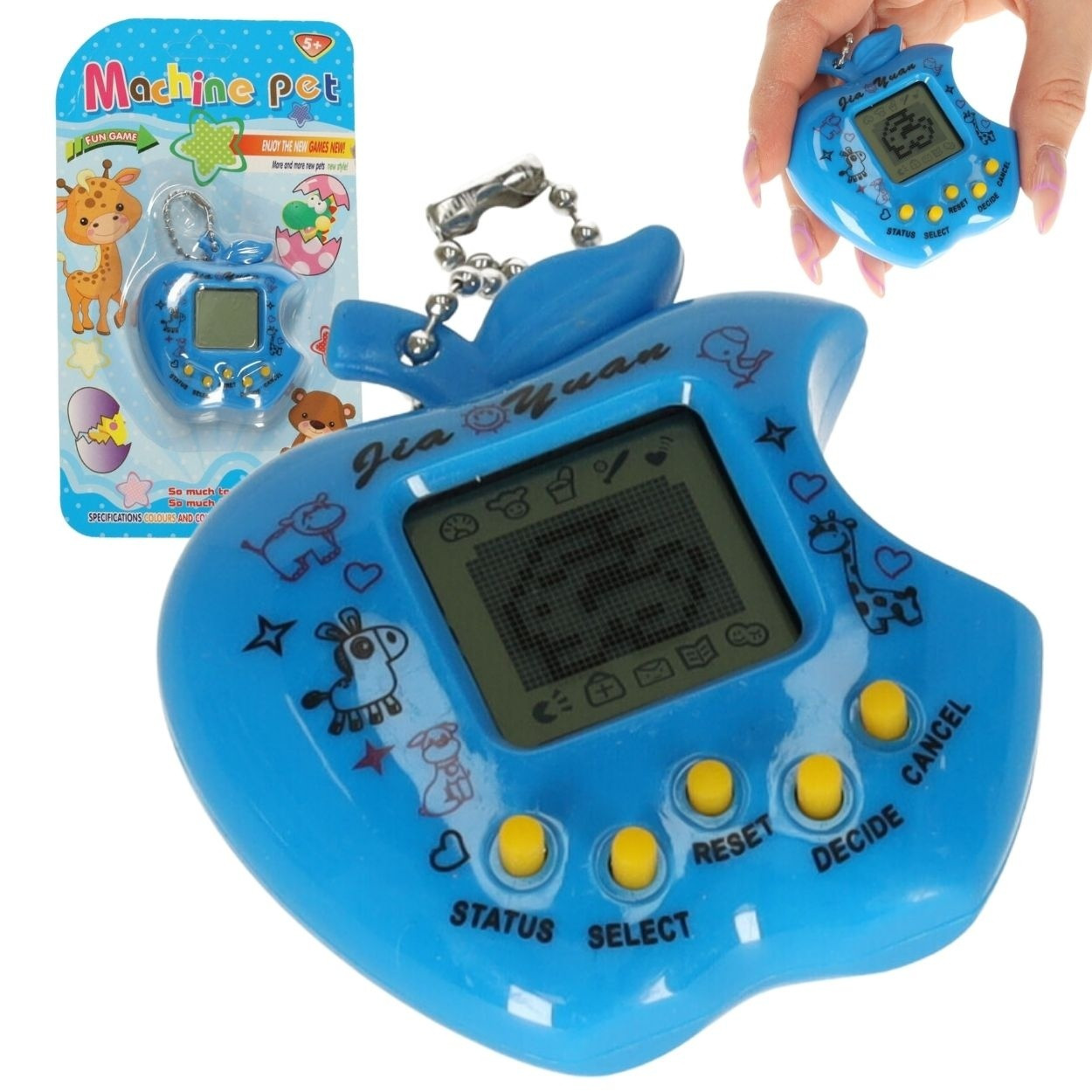 Interactive pet game with AG13 battery