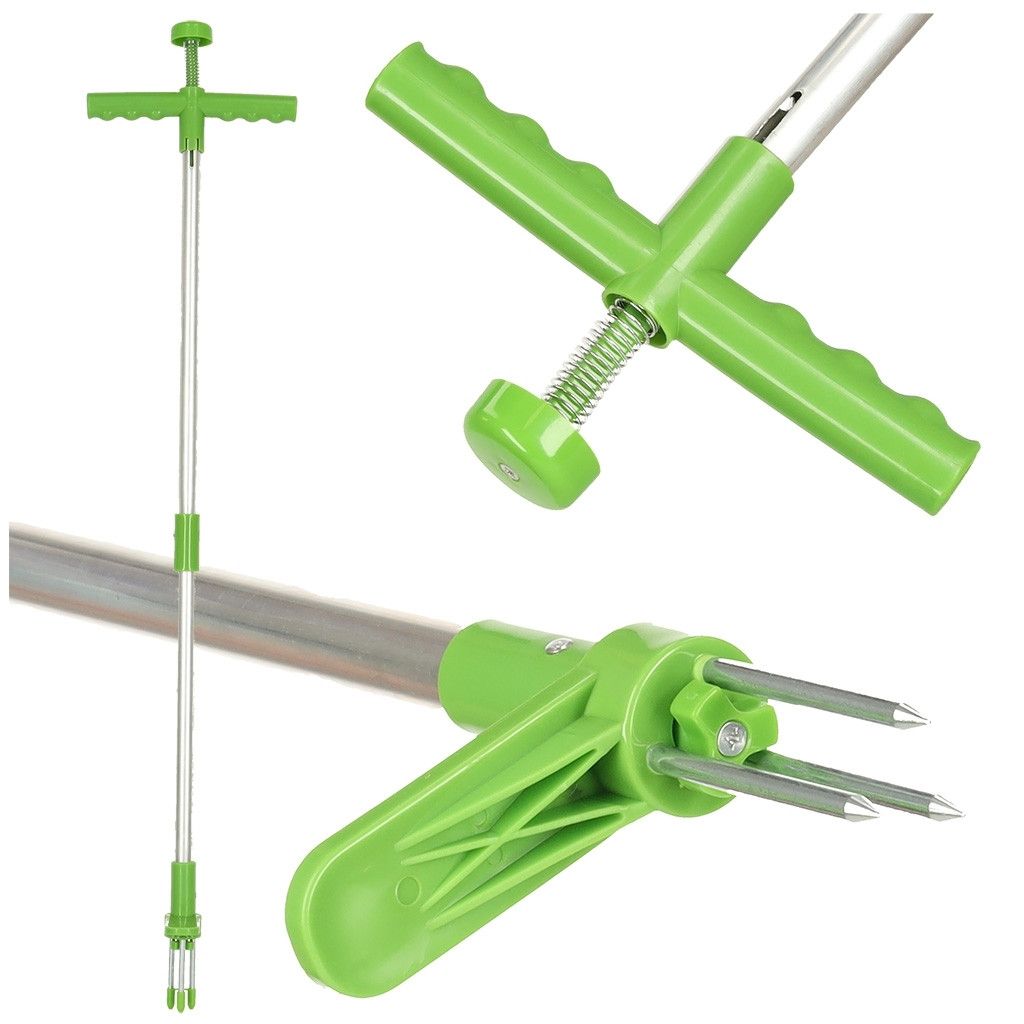 Weed puller 93 cm, durable aluminium/plastic