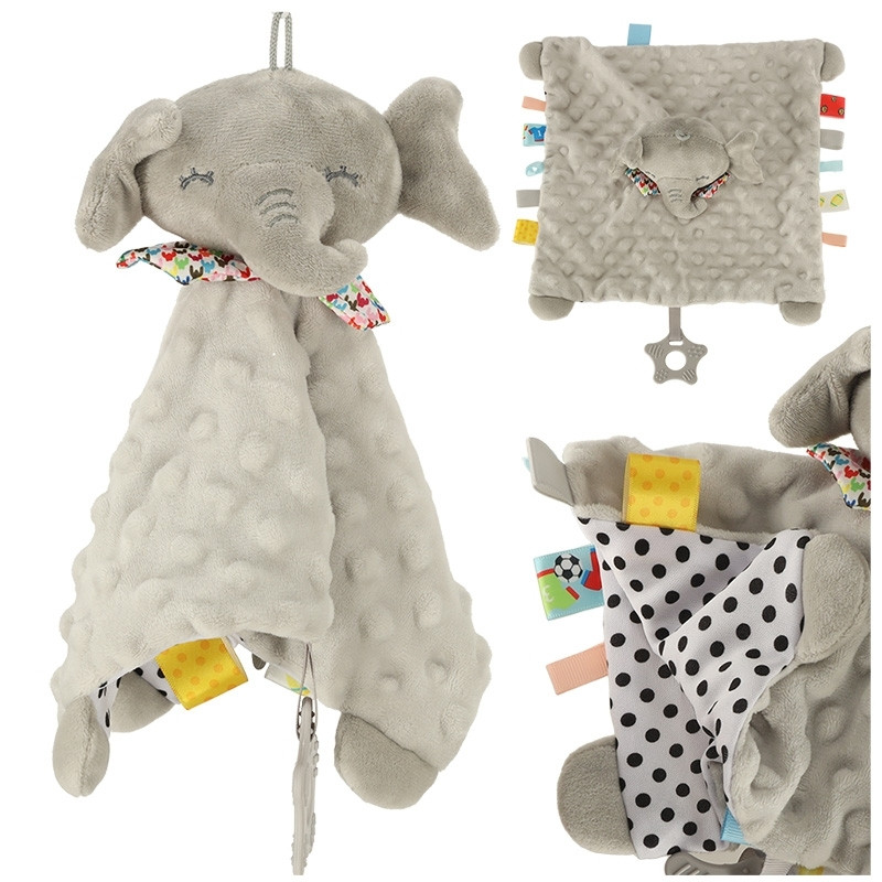 Sensory Elephant Mascot with Textures & Bite Ring