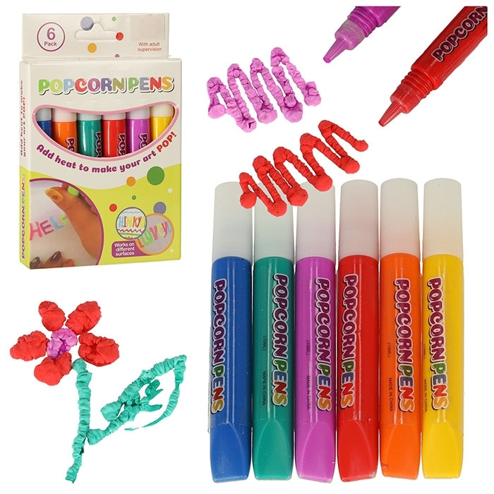 Popcorn Markers for Creative Art Projects