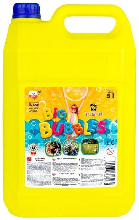 Large Soap Bubble Liquid 5L - Ready to Use