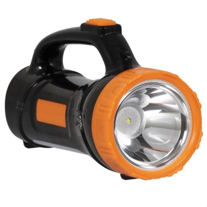 Tactical LED flashlight, dual light, 200m range