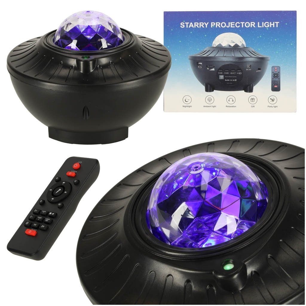 Star Projector with Speaker & Remote Control