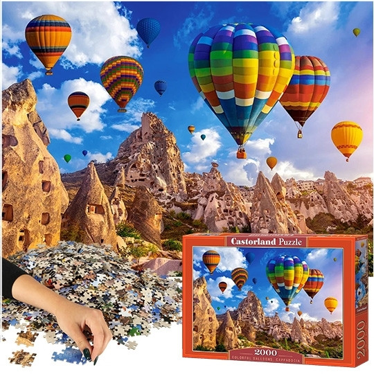 Puzzle 2000 pezzi - Panorama della Cappadocia