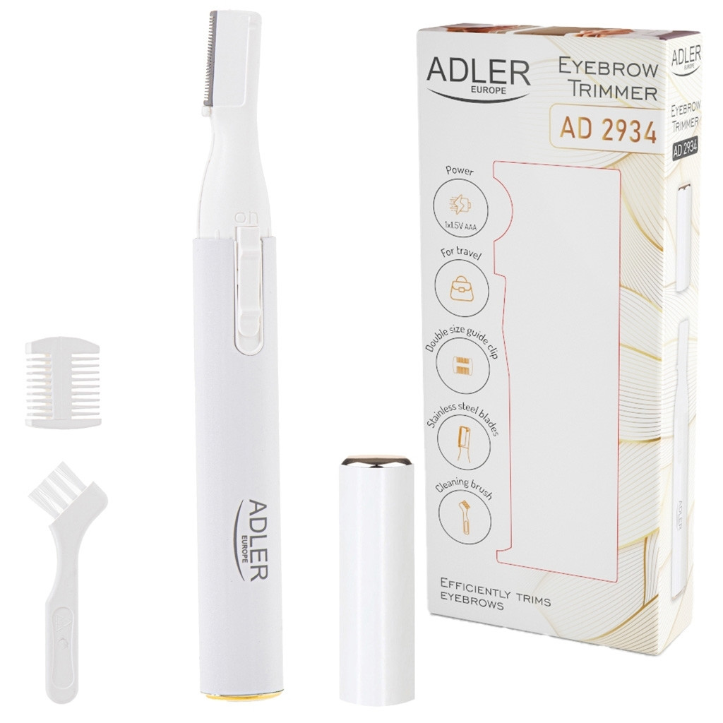 Precision trimmer for Eyebrows with LED light