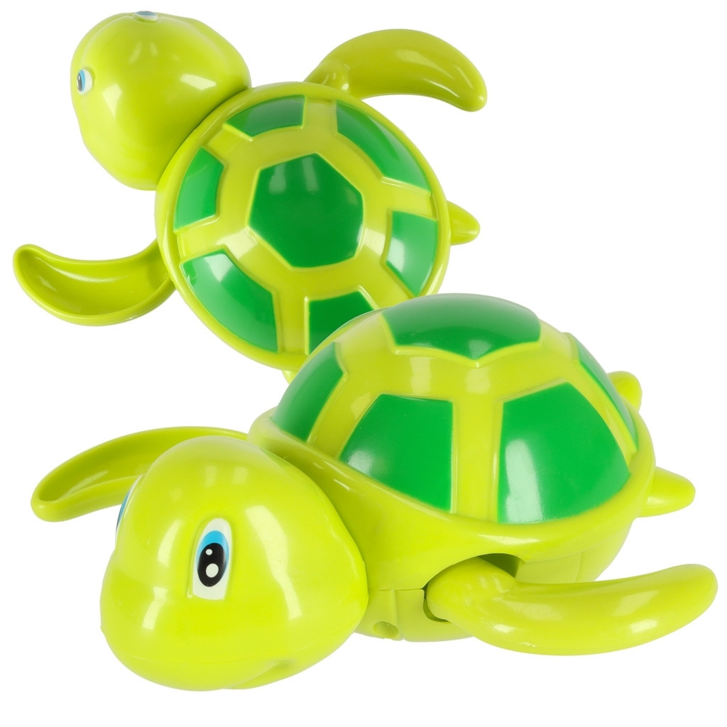 Bath Toy Turtle - Movable Paws, Durable