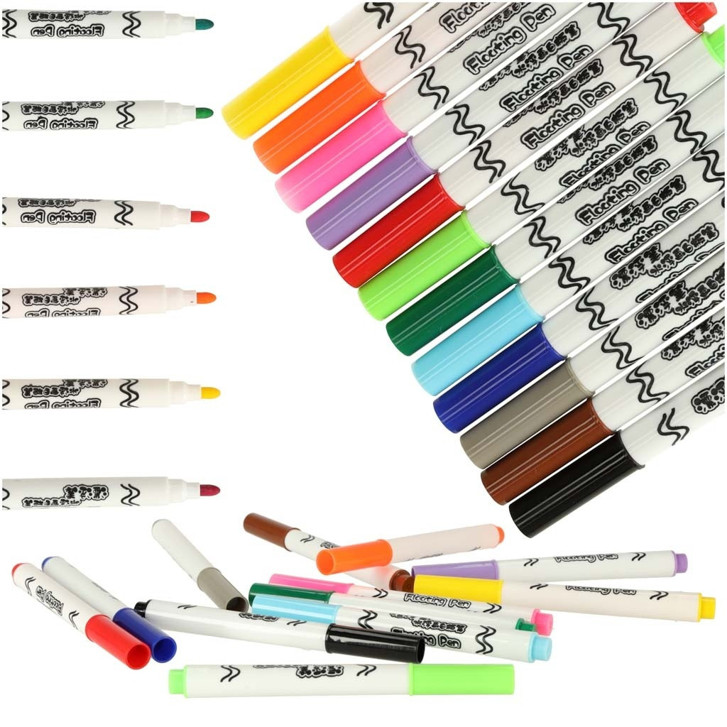 Magic Water Markers - 12-pack for creative drawing