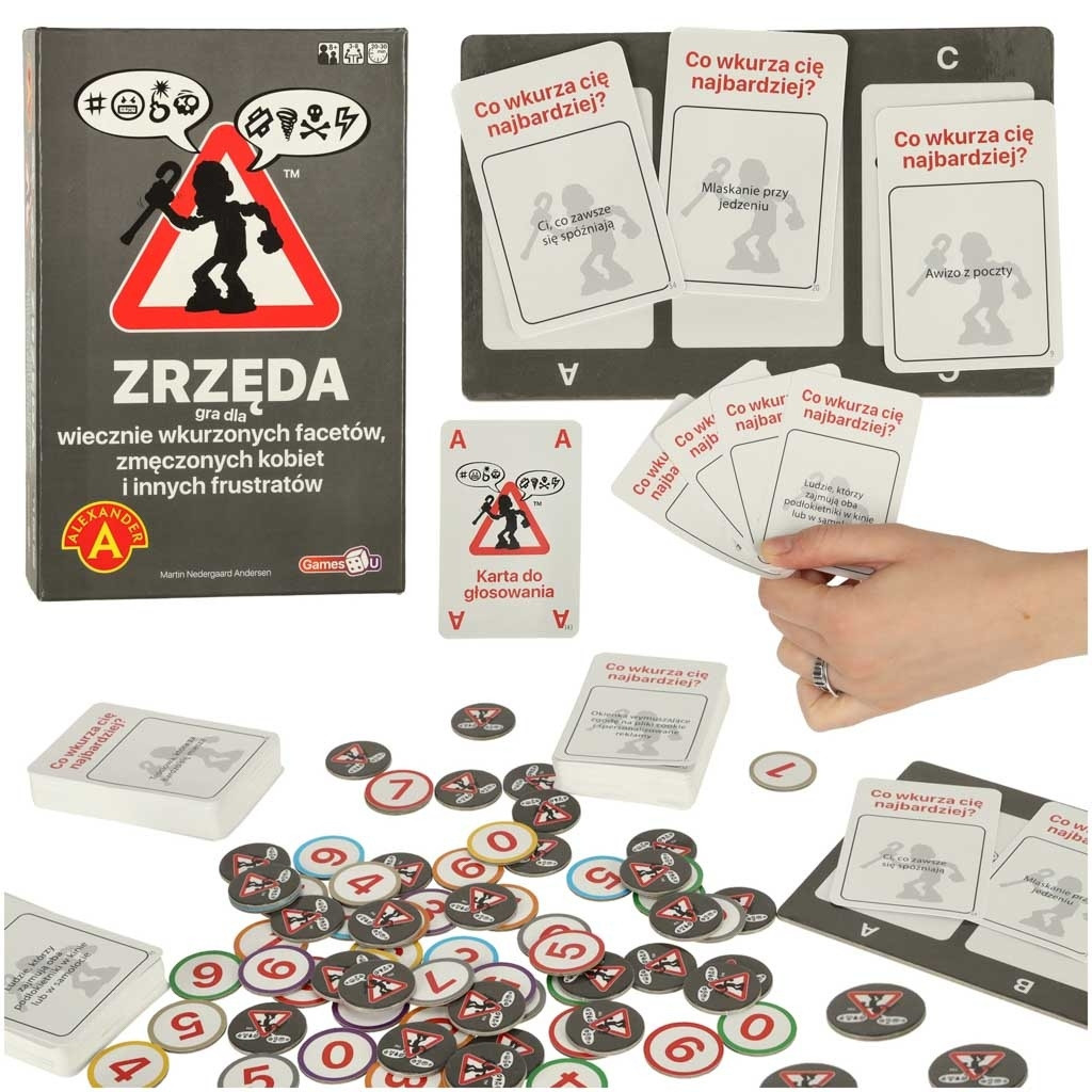 Party Game for Ages 8+ - Grumpy Edition