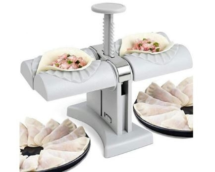 Double Dumpling Mold - Make 2 Simultaneously