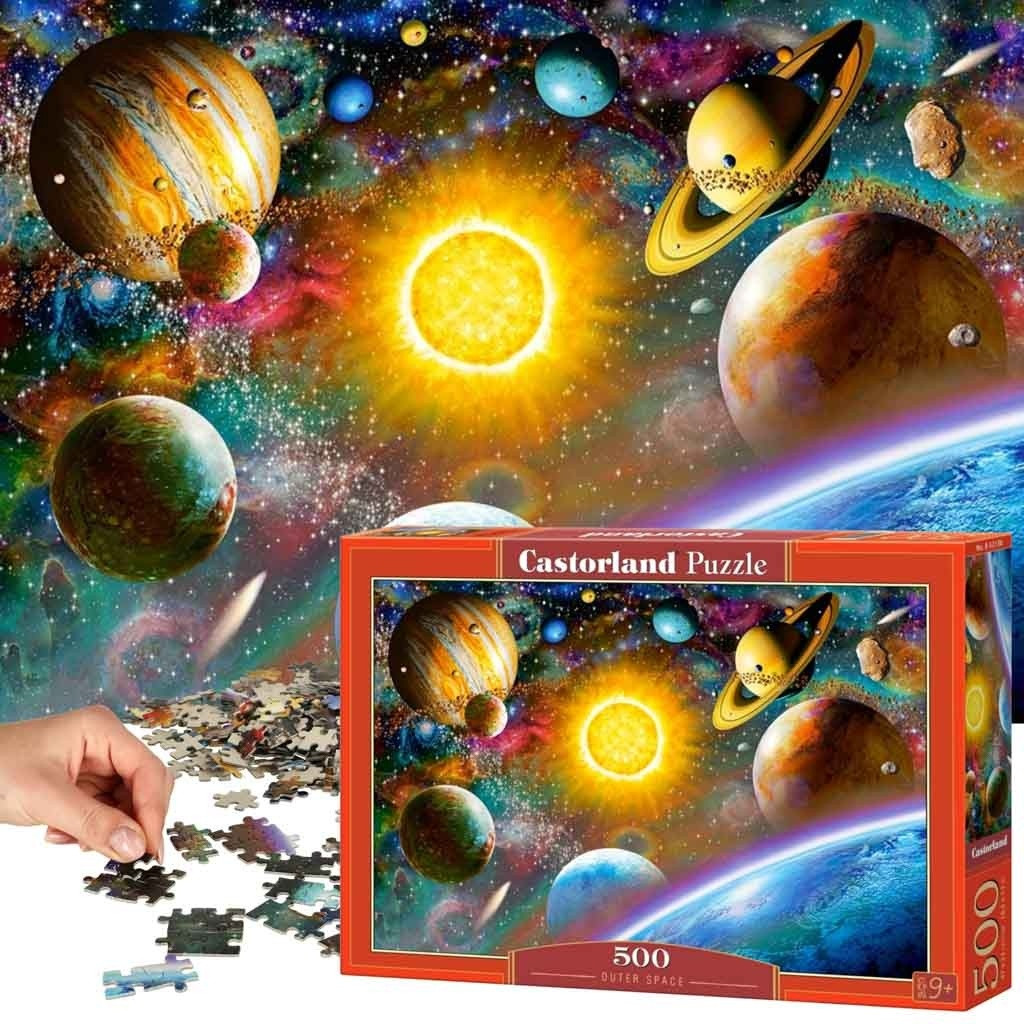Puzzle 500 pieces - Outer Space Adventure