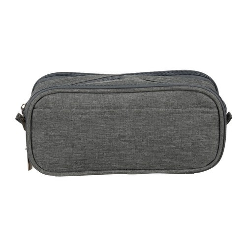 Trousse triple extensible - gris