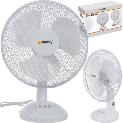 Rotating fan with adjustable speed