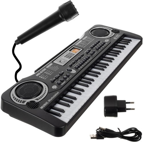 Electronic organ with 61 keys