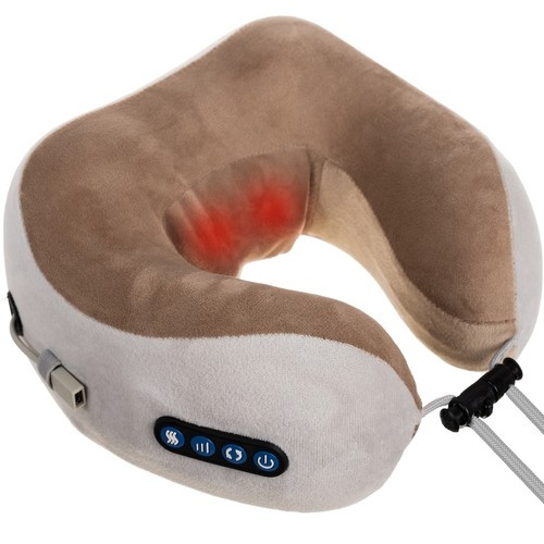 Warming neck massager with heating function