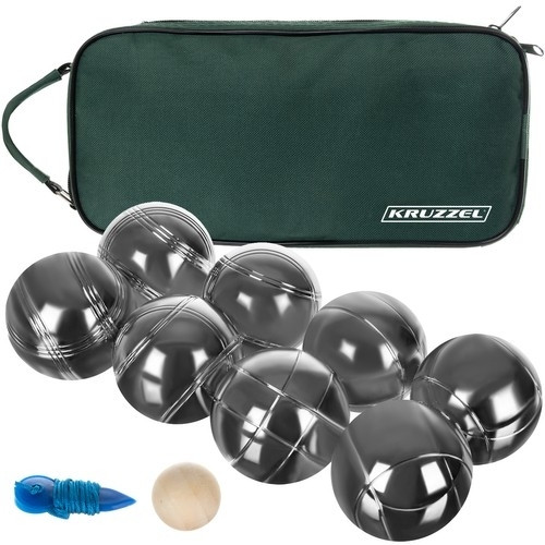 Boule Set 8 Balls with Pattern and Case