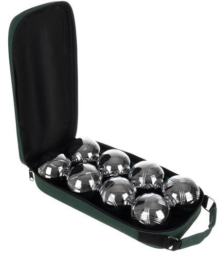 Boule Set 8 Balls with Pattern and Case