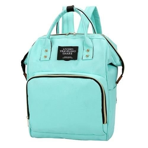 Spacious Waterproof Stroller Bag - Light Blue, 3 Pockets