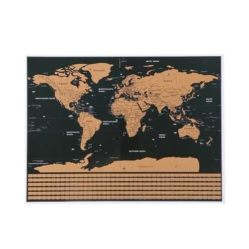 Scratch Map World - Premium, Perfect Gift