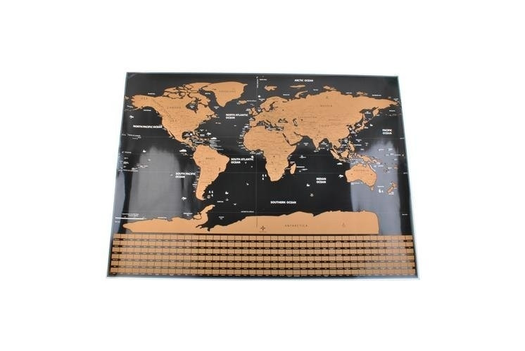 Scratch Map World - Premium, perfect cadeau