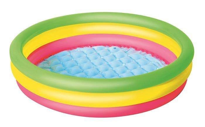 Inflatable Paddling Pool, Soft Bottom, 102 cm