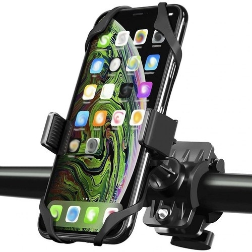 Bicycle phone holder 360° Rotation Shock absorption