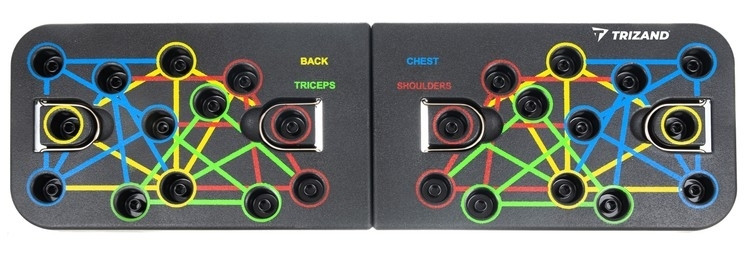 Multifunctional Training Board with Handle & Rope