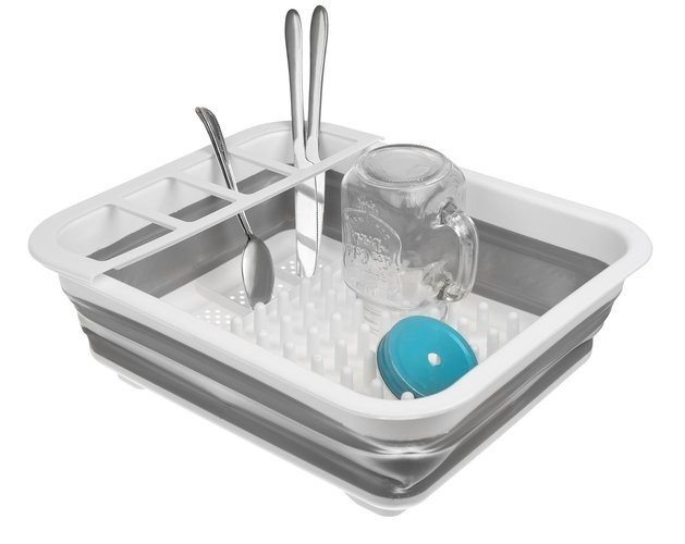 Collapsible Dishwasher with Drain