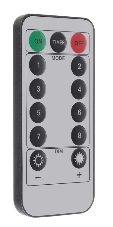 Luci LED bianche calde 300 pezzi con USB e telecomando
